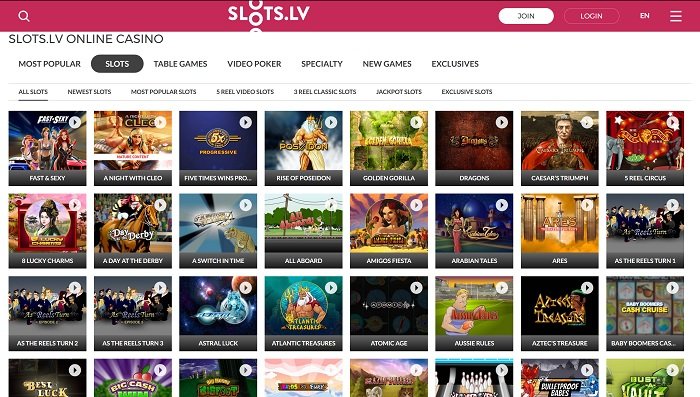 slots lv online casino bonus