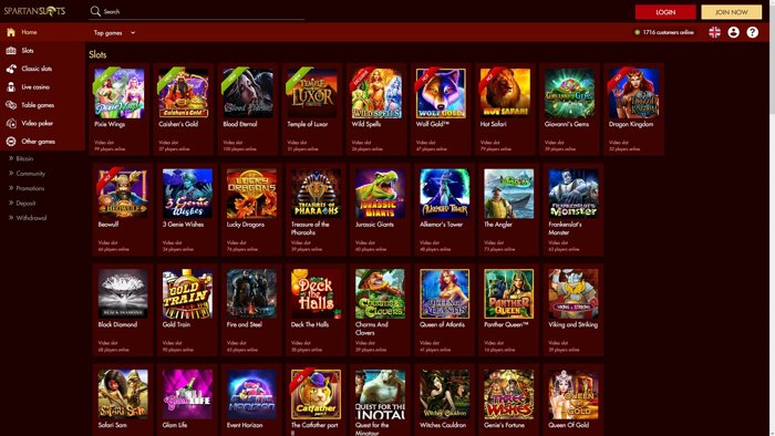 Spartan slots casino no deposit