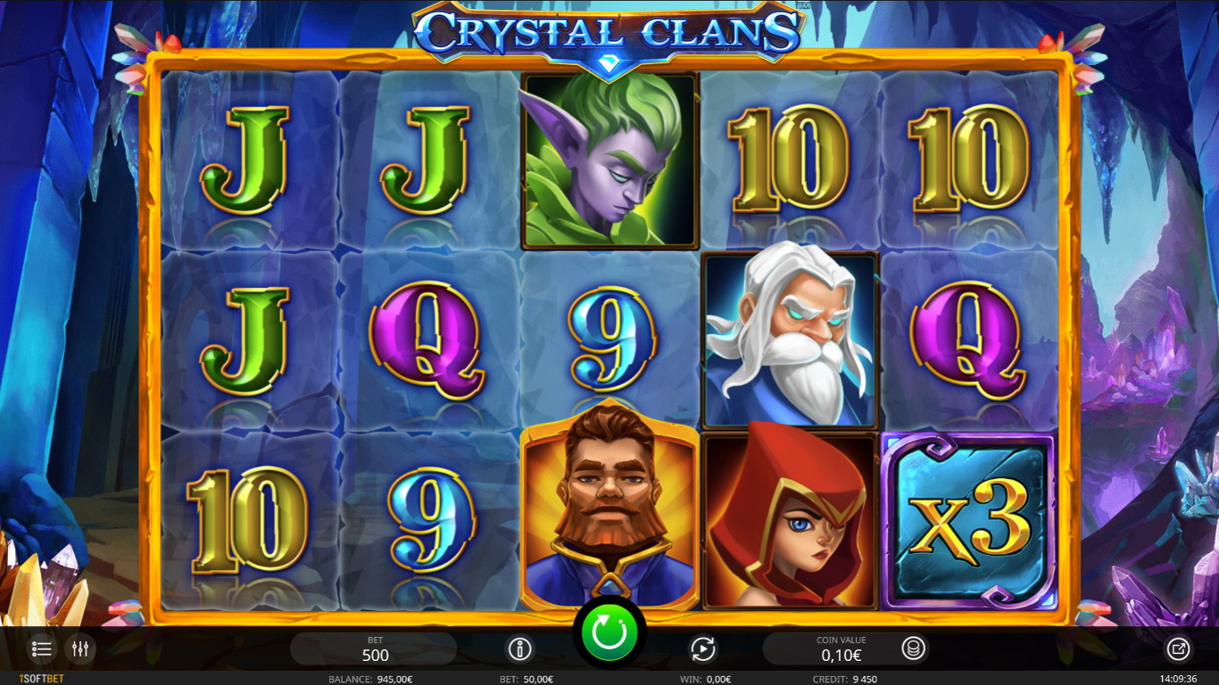 crystal slots казино