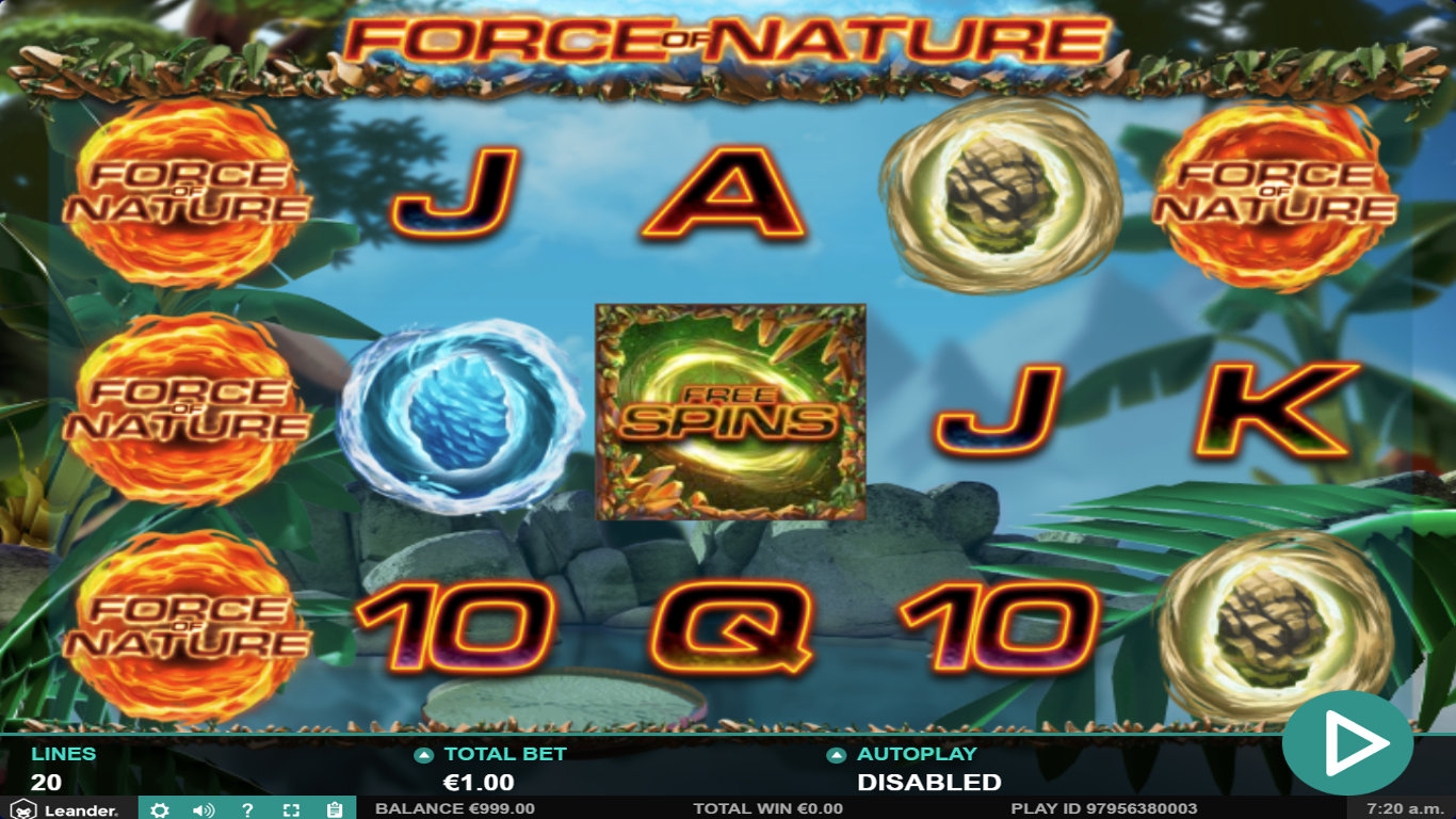 Force of Nature Slot Game