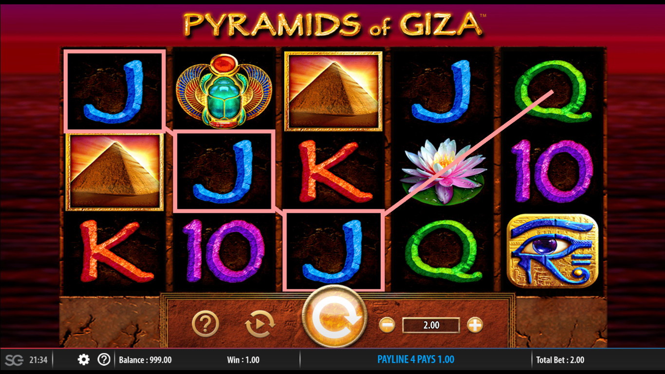 Pyramids of Giza Slot Game