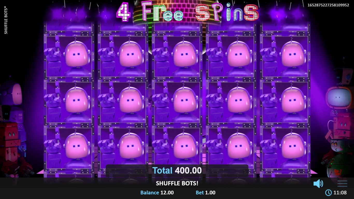 Shuffle Bots Slot Machine
