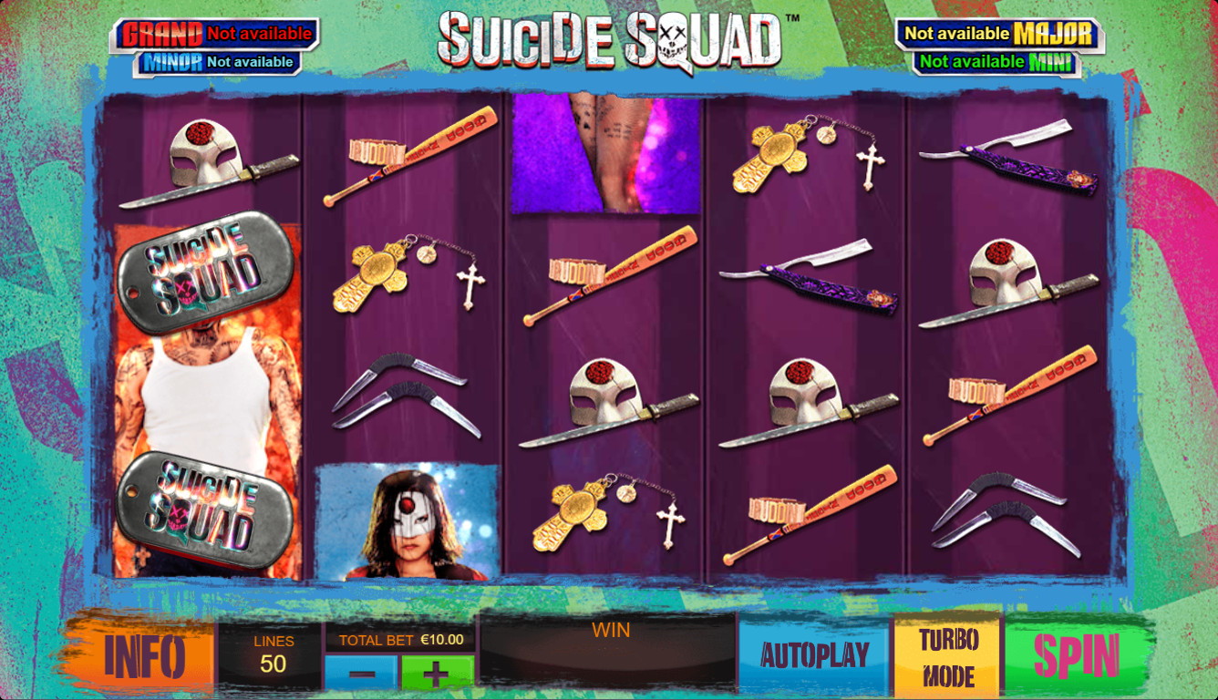 Suicide Squad Slot Game