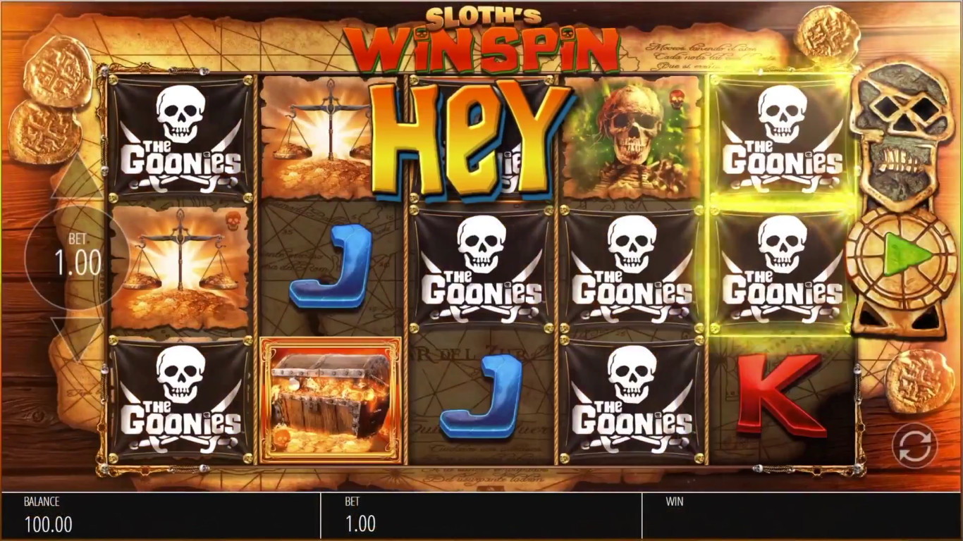 The goonies slot game free