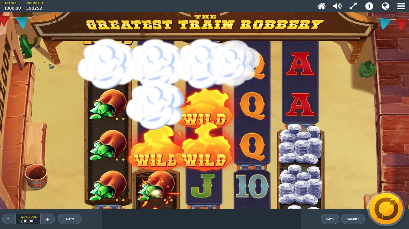 The Greatest Train Robbery Slot Game