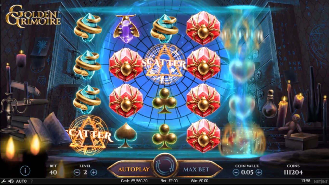 Golden Grimoire Slot Game