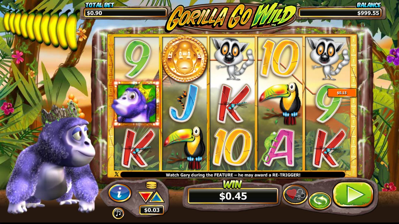 gorilla go wild casino