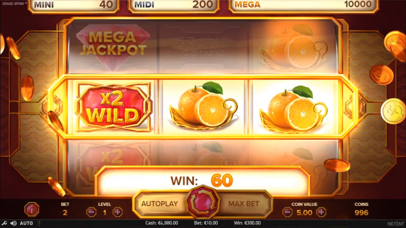 Grand spin it slots on youtube