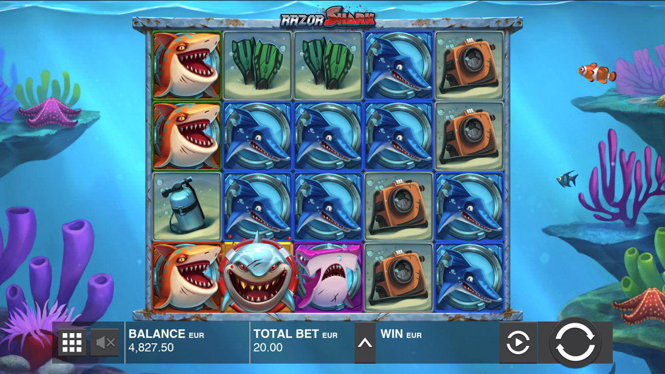 Играми слот акула ван вин. Разор Шарк слот. Razor Shark Slot. Razor Spark слот.