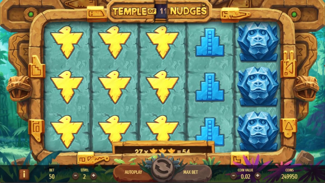 Temple of Nudges Slot Game