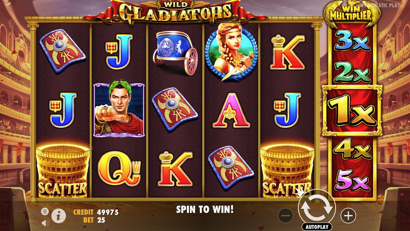 Wild Gladiators Slot Machine